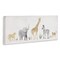Stupell Industries Adorable Jungle Animals Wildlife Canvas Wall Art